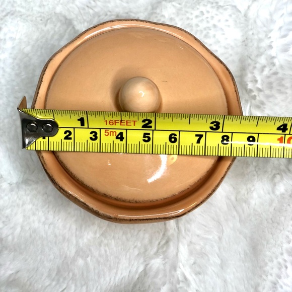 Cottagecore Style Bella Casa by Ganz Creamer & Sugar Set, Peach White Flowers - Picture 11 of 12